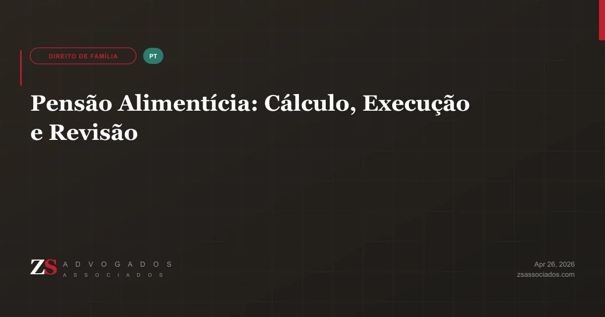 Ilustração sobre pensão alimentícia e cálculo no direito brasileiro