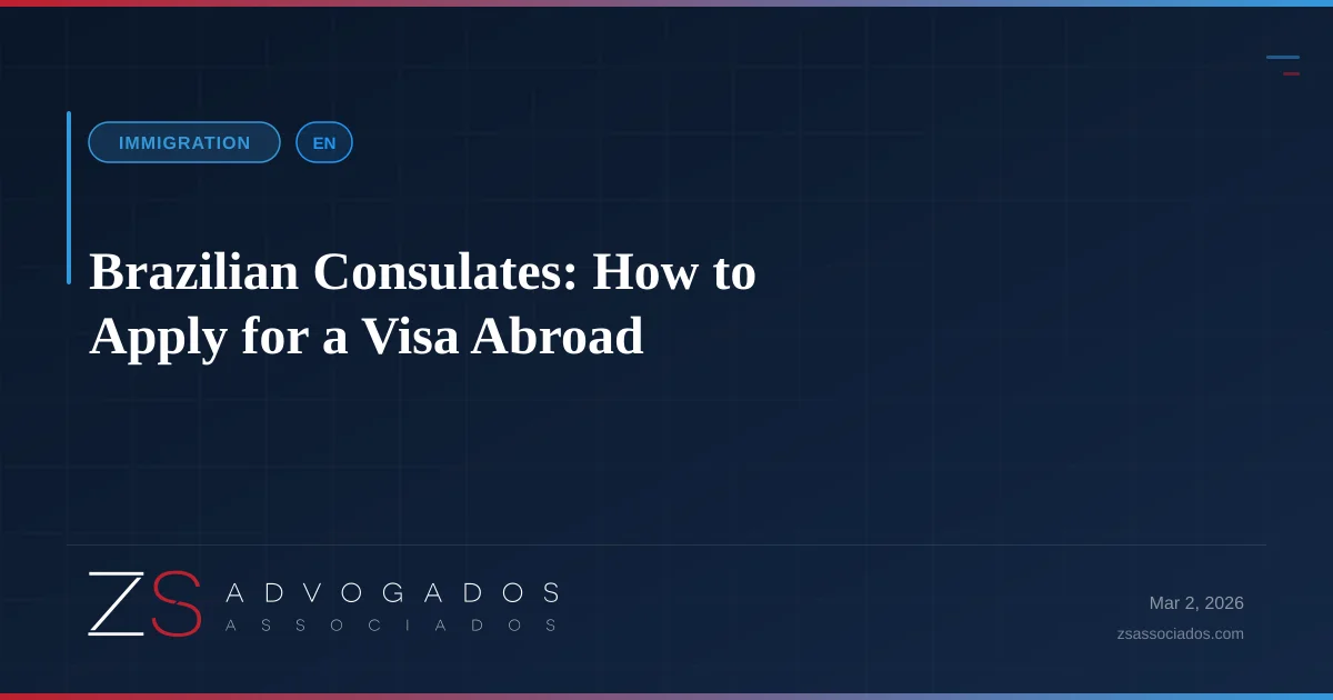 Illustration about Brazilian Consulates: How to Apply for a Visa Abroad